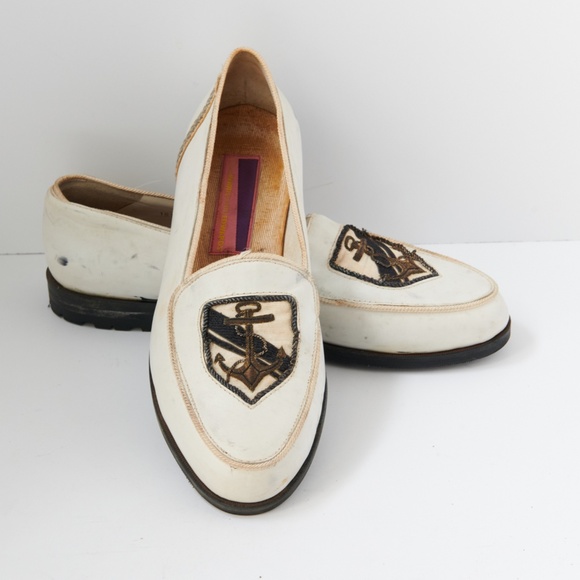 80s - SUSAN BENNIS - WARREN EDWARDS - Loafer - Men\'s - 10 - Wht - Leather main image 9